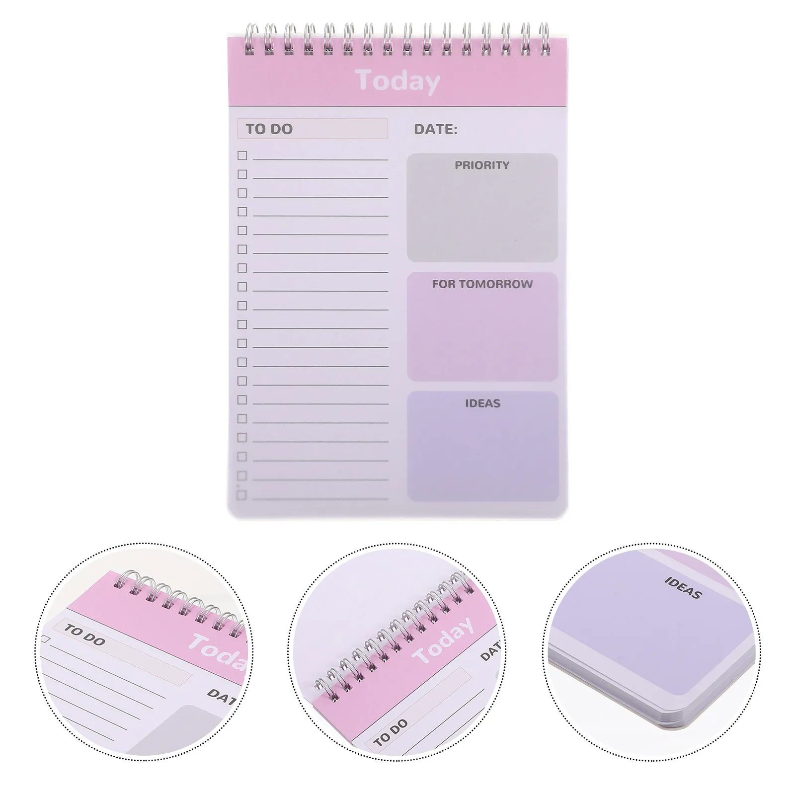 Household Memo Pad Compact Small Notepad for Daily Use Planner to Do List Notes Schedule Recording Smooth Writing High Grade