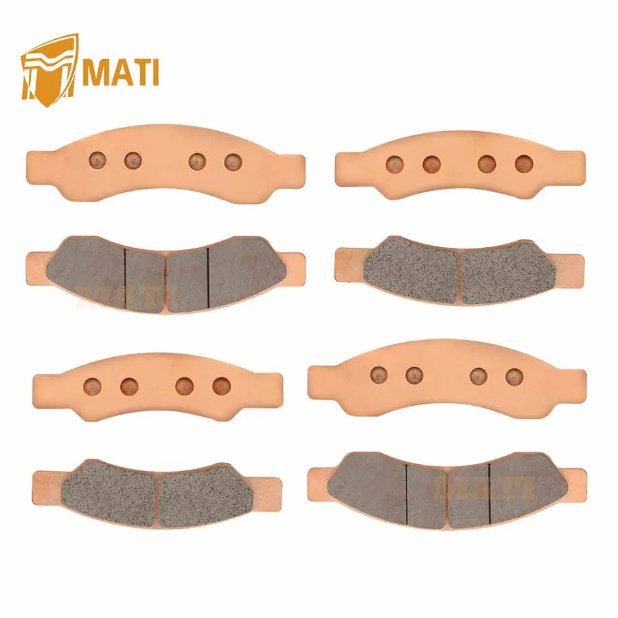 M MATI Front & Rear Brake Pads Sintered for Can Am Maverick R 2024-2025 703501223 703501226