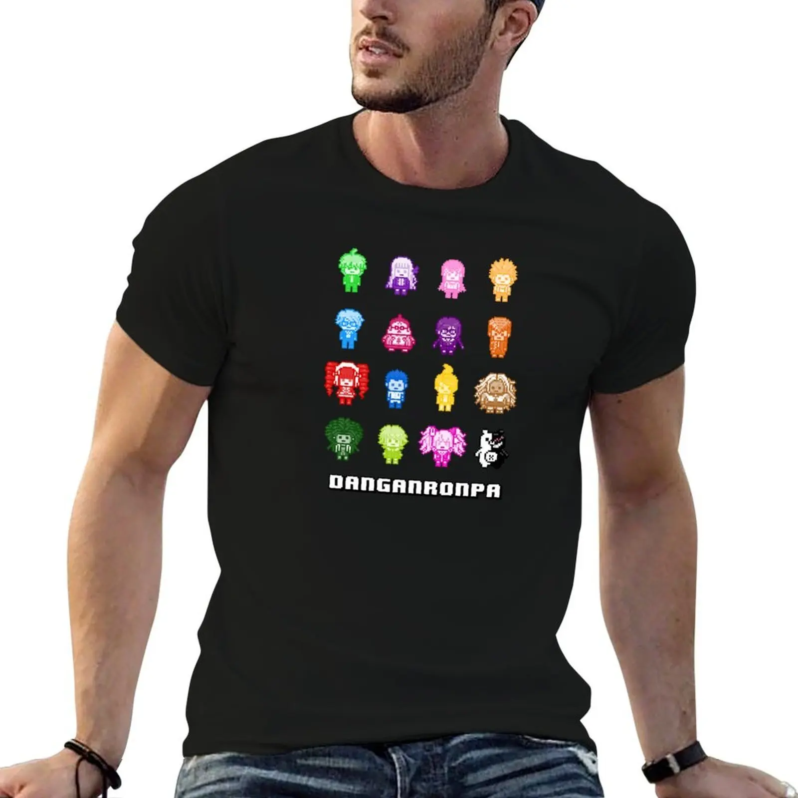 Pixelated Despair T-Shirt heavyweights plain Men's t-shirts