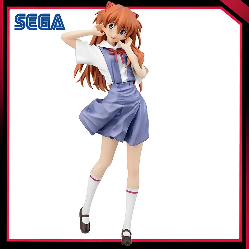 

Original SEGA XStellar Shin Seiki Evangelion Souryuu Asuka Langley Seifuku Ver. Action Figure Toys PVC Model Collection Doll