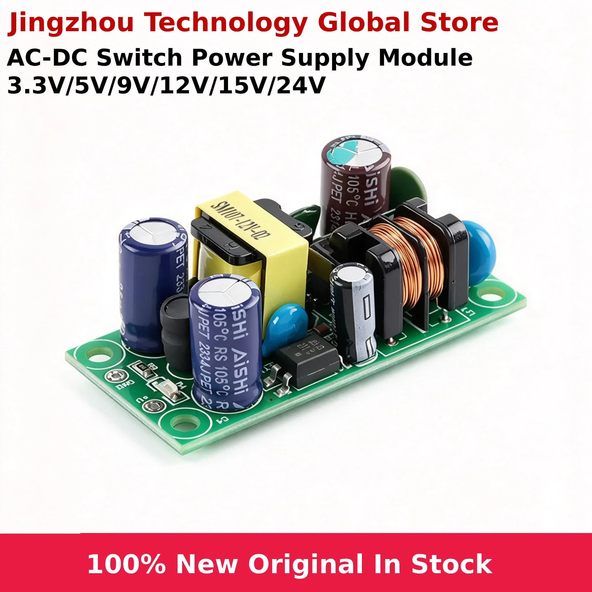AC-DC Switching Power Supply Board Isolated Switch Step Down Module SM-PLG06A-05 AC 110V 220v to DC 3.3V 5V 9V 12V 15V 24V