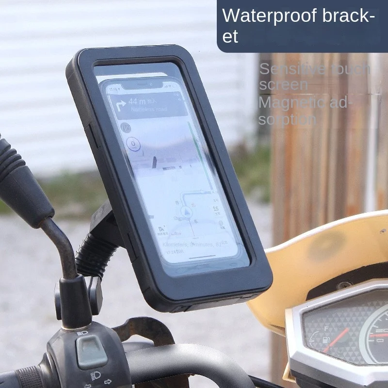 Electric Vehicle Mobile Phone Holder Waterproof Shockproof Motorcycle Bicycle Outdoor Navigation Grip Tok mobile Support For Car