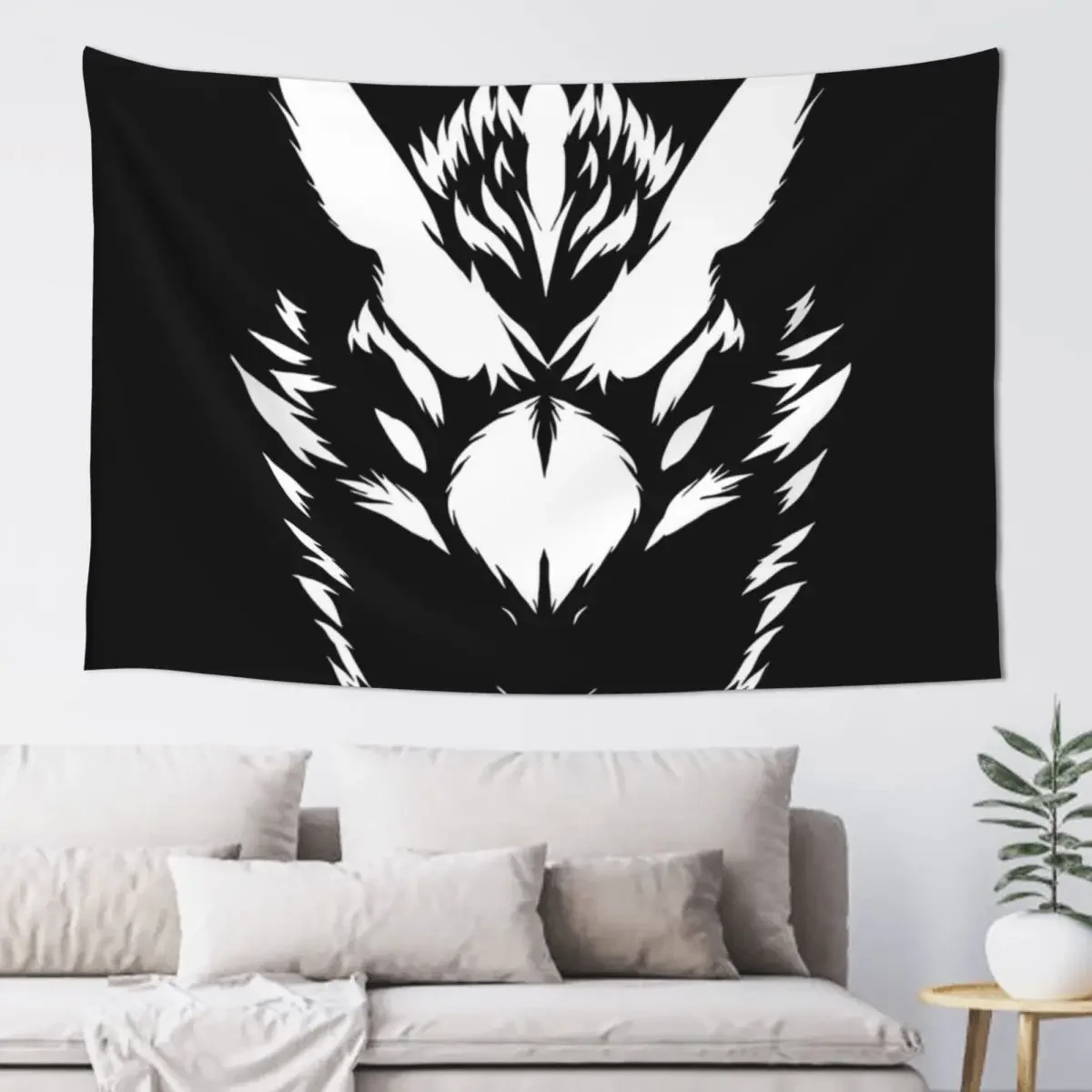 Graphic Sergal Tapestry Korean Room Decor Room Decorations Aesthetics Tapestry