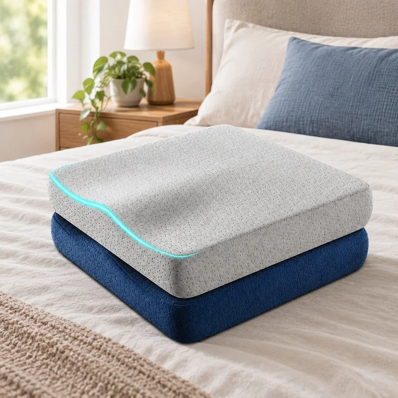 Ergonomic Office Seat Cushion with Memory Foam for Enhanced Comfort and Hemorrhoid Pressure Relief
