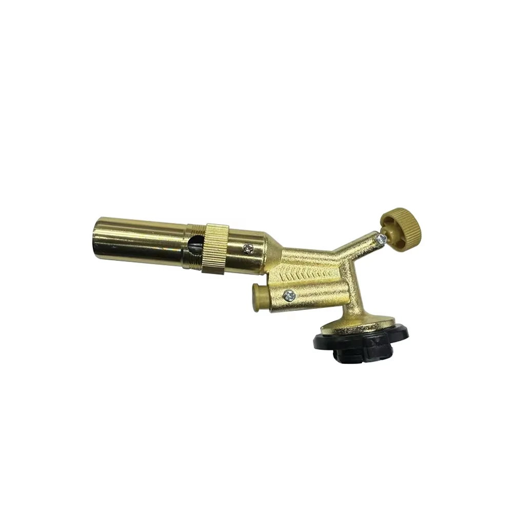 Portable Butane Welding Torch Gas Burner High Temperature Flame Gun for Outdoor Camping BBQ Gas Lighter
