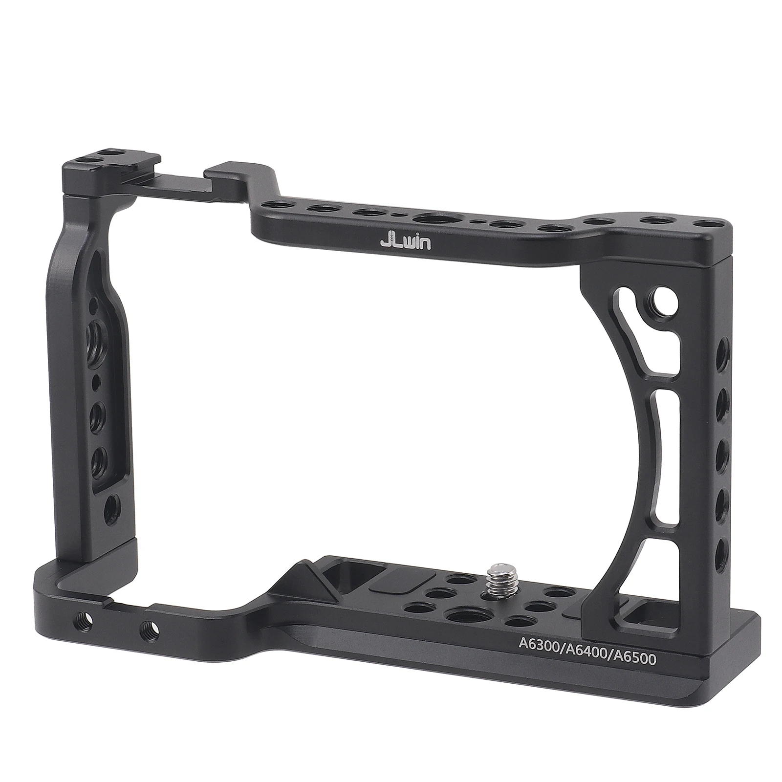 Camera Cage Video Cage for A6500/A6400/A6300/A6000 Full Frame Camera Rabbit Case Rig Stabilizer with Cold Shoe Mount