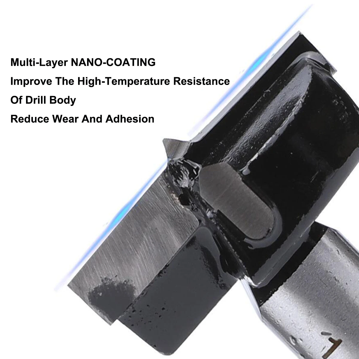 Brocas perforadoras de acero al carbono Forstner de 15mm-100mm, sierra de agujero autocentrante para carpintería, juego de herramientas de corte de