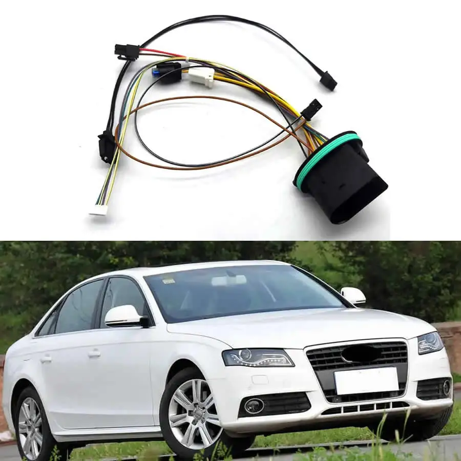 

For Audi A4 B8 2008 2009 2010 2011 2012 Replace Headlight Wiring Harness Headlamp Internal Wire Harness Plug No AFS