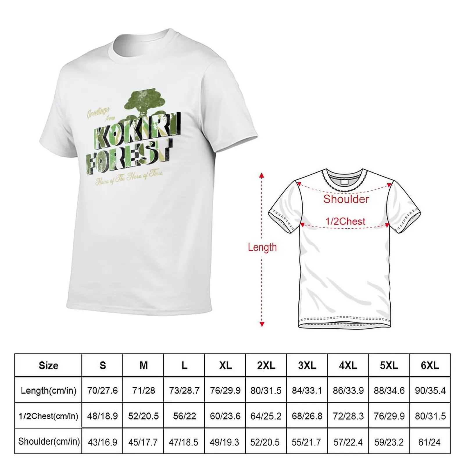 Greetings from Kokiri Forest T-Shirt cheap stuff customs fruit of the loom mens t shirts