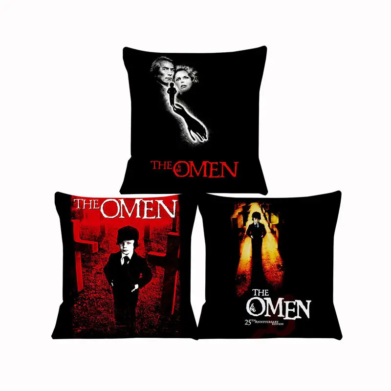 The Omen Cushion Cover for Sofa Pillow Case Cover Seat Car Throw Pillowcase 45x45cm For Home Decorative SJ-658