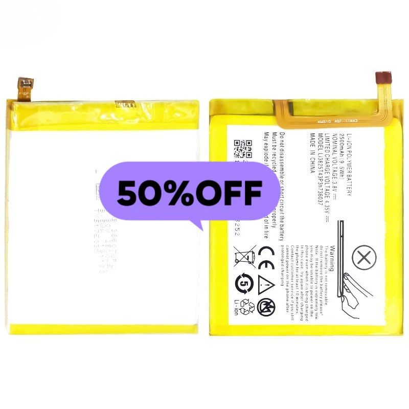 0 Cycle Li3825T43P3h736037 Battery for ZTE Blade A2 V7 BV0720 Phone High Quality Replacement Li-ion Bateria Grade A Cell &Tools