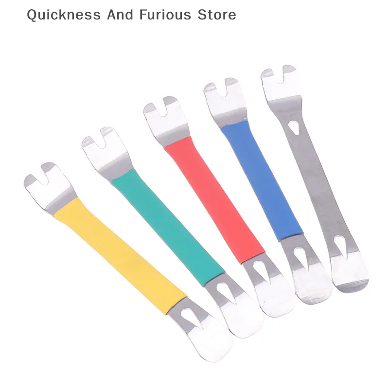 1Pc Car Removal Tool Car Door Clip Panel Trim Dash Auto Radio Metal Removal Pry Tool Automobile Interior Disassembly Tools