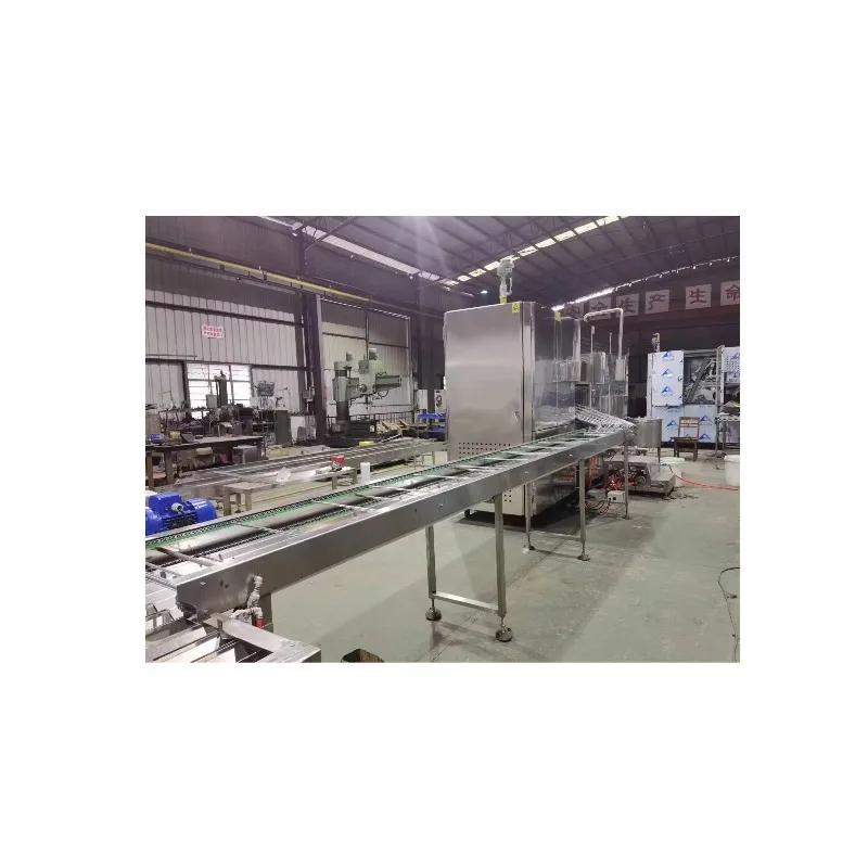 Automatic Customized Wafer Cone Making Machine Chocolate Filling Ice Cream Cone Line High Efficiency Commercial Use