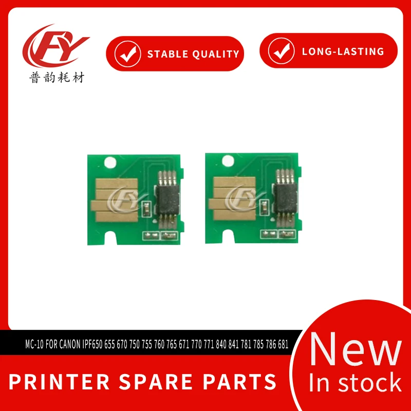 MC-10-- Reset Chip Waste Ink Counter Chip for Canon iPF650 655 670 750 755 760 765 671 770 771 840 841 781 785 786 681