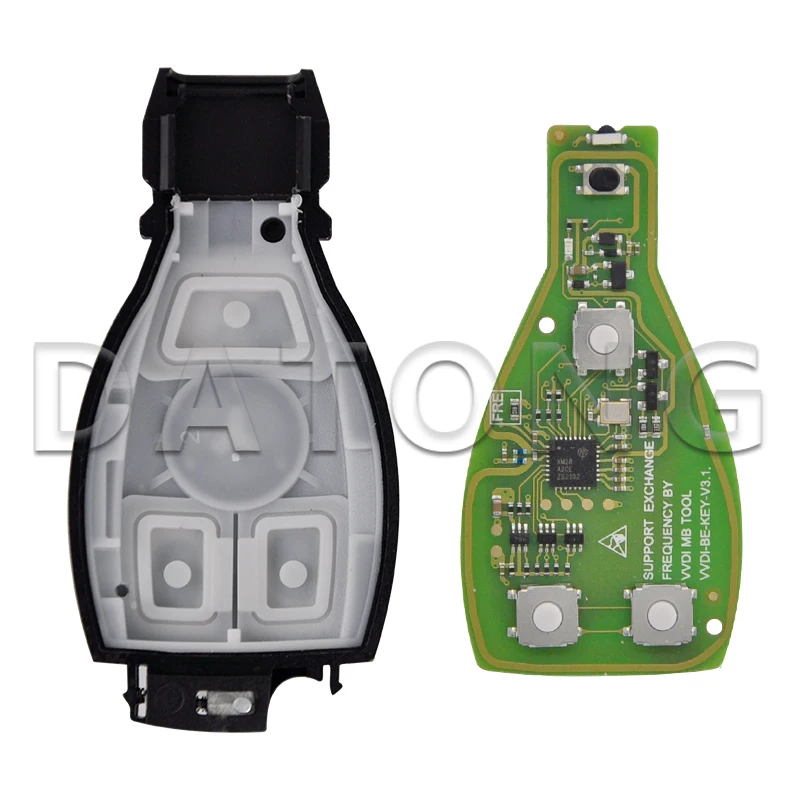 Datong World-llave de coche con Control remoto para Mercedes Benz VVDI, 315MHz/433,92 MHz, tipo BGA, compatible con VVDI MB, herramienta de reemplazo de tarjeta