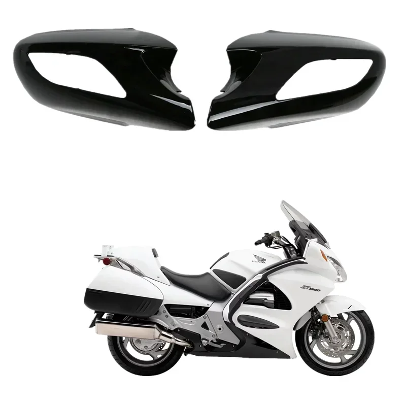 For Honda ST1300 ST 1300 2002-2011 ABS Plastic Black Red White Motorbike Acsessories Mirror Cover Cowl