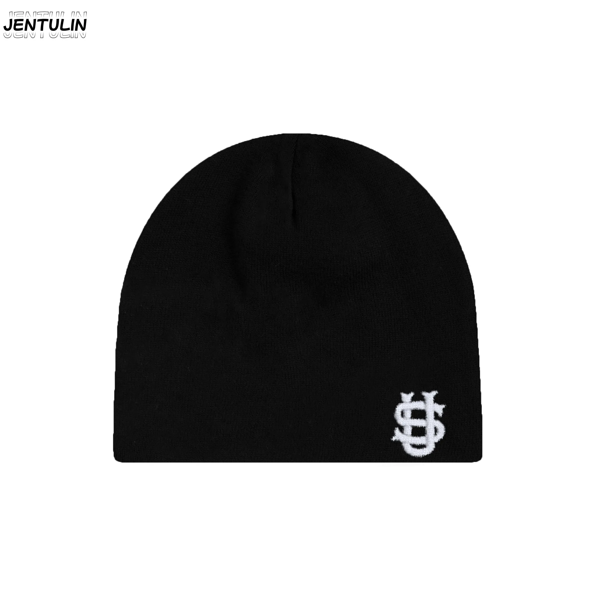 موضة التزلج الدافئ لفة الساخن شعبية الأمريكية أنيمي الكرتون المطرزة محبوك الخريف الشتاء قبعة تدفئة Y2K قبعة صوف Gengar Tam