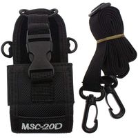 MSC-20D Nylon Bag Adjustable Storage Holders Walkie Talkie Radio Holder Pouch Carrying Holding Pouch for Hunting Camping