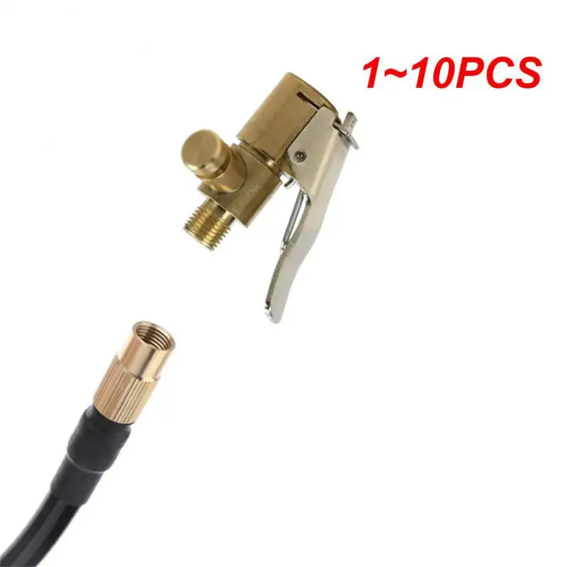 1 ~ 10ชิ้น6มม. 8มม. ปั๊มเติมลมรถยนต์อะแดปเตอร์สูบลมโลหะสไตล์อเมริกันเกลียวแปลงวาล์วอากาศส่วนหมวก