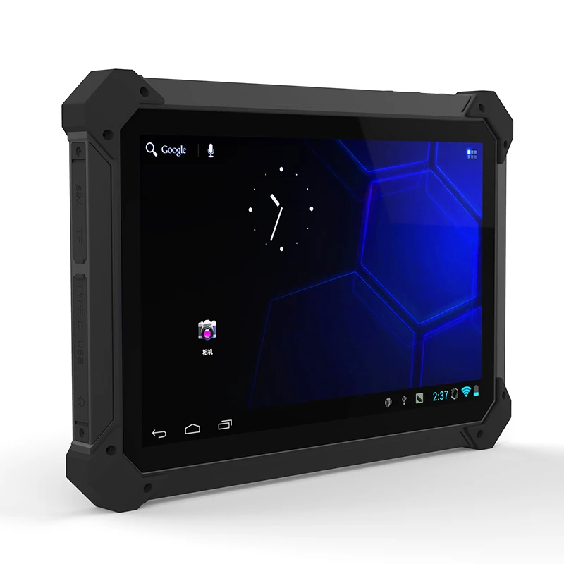 Imagem -01 - Computador Robusto com Scanner de Código de Barras 10.1 Polegada Android 9.0 4g Ram 64gb Rom 4g Lte Ip67 Nfc à Prova de Explosão Tablets Indústria pc