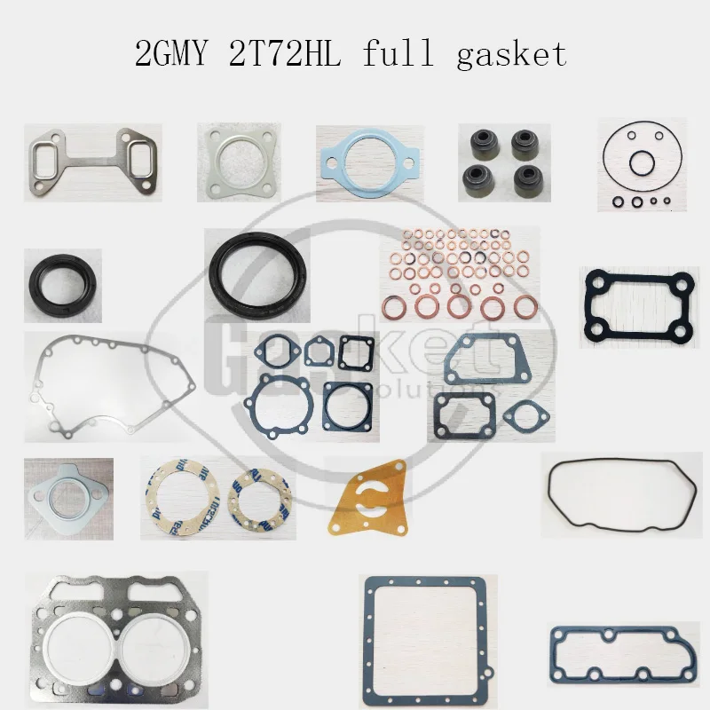 

For Yanmar engine 3TNA84 3TN100 4D98E NE98E 3TNM68 2GMY 2T72HL 3T84-1 -2 3TN74 75 3TNV74 75 3T72HL 3TNV70 Gasket Kit Set