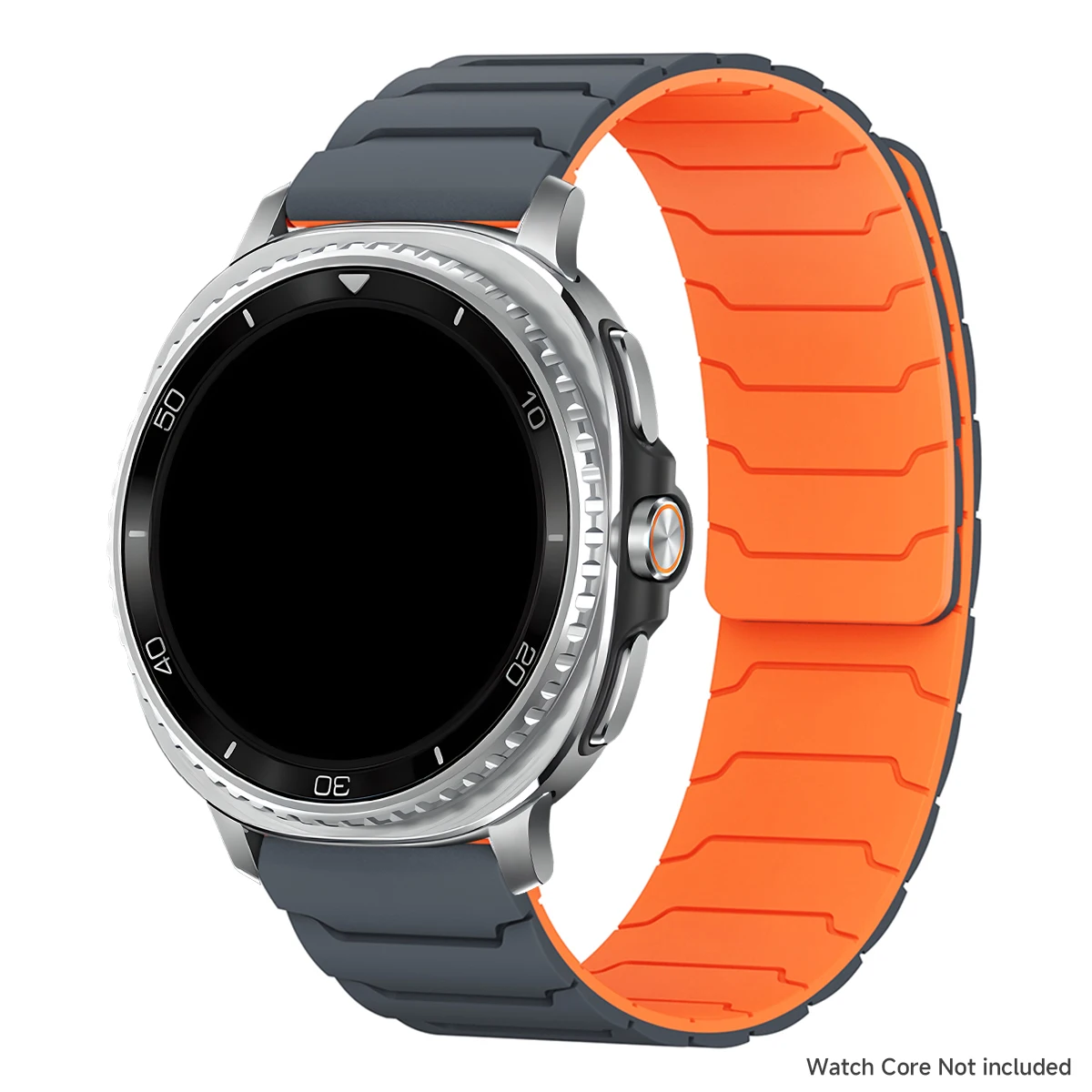 Magnetisches Silikonarmband für Samsung Galaxy Watch 9 8 40mm 44mm/8Classic 46mm Sportarmband für Galaxy Watch Ultra 2 2025 47mm – Detail 20
