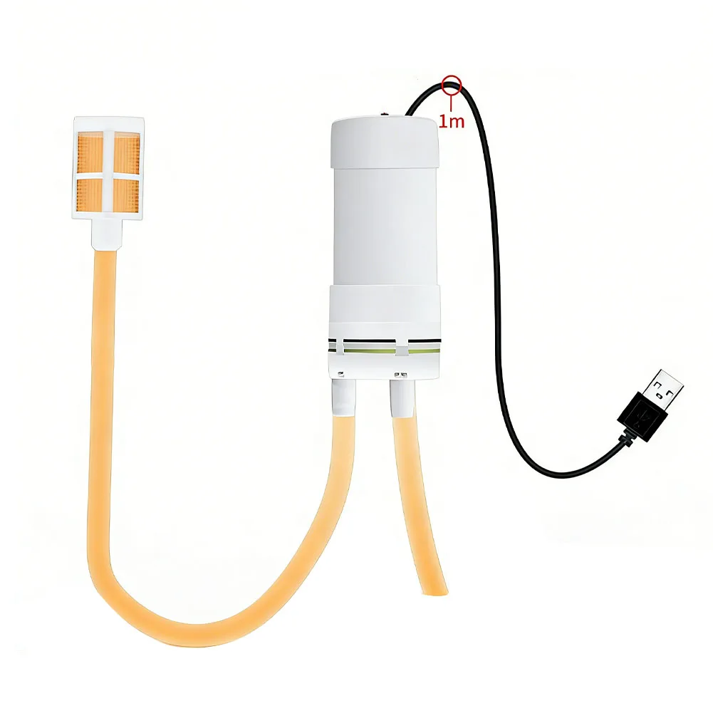 Bottling White USB Siphon Pump Electric Siphon Pump For Beverages Water Pump Portable Transfer Pump 1.6 Meter Hose
