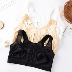Front Closure Sports Bra Large Size Open Post Breast Augmentation Surgery No Steel Ring No Adjustable Underwear Women