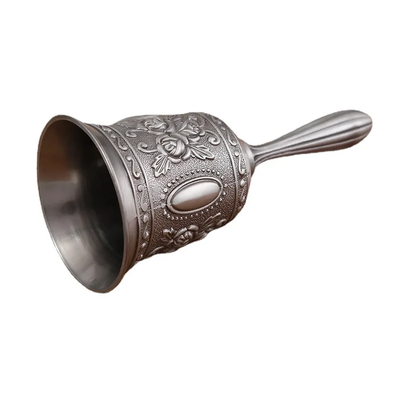 Afbeelding 6: Noordse Retro Servicebel, Handbel voor Restaurant Bar, Modieuze Home Decor Tafelbel met Belletje