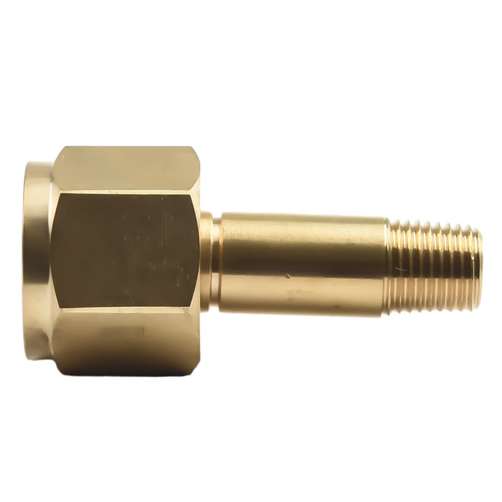 

Joint Regulator Inlet Nuts Nipple - Brass Quick Change RH Female Regulator 2" Long NUT - Brass 1/4" NPT High Quality Material