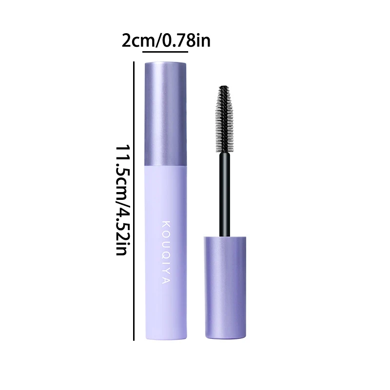 Silk Fiber Mascara Eyelashes Lengthening Mascara Waterproof Long Lasting Lash Black Quick Eyelashes Extension Eye Makeup