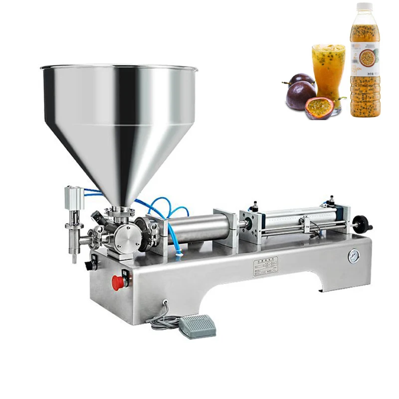 

Single-head Paste Filling Machine Yogurt Jam Gel Filling Machine Paste Filling Machine Pneumatic Piston Filler