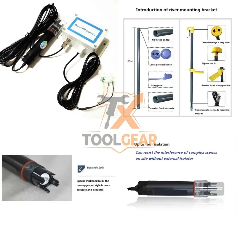 2026hotsale* High Accuracy Performance Temperature Compensated Water Quality PH Sensor