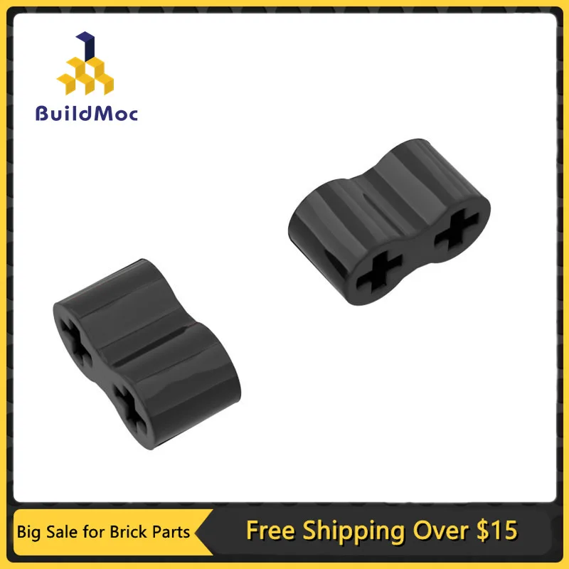 MOC Bricks 45590 Connector Rubber Shock Absorption Ldd45590 for Building Blocks Parts DIY Construction Christmas Gift Toys