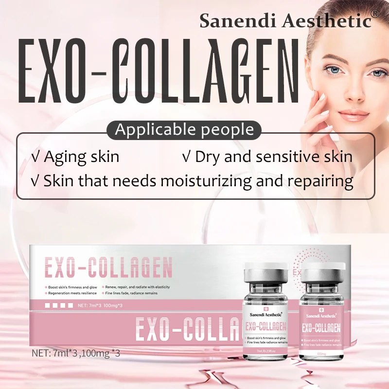 OEM Exosomes Soro Ácido Hialurônico Célula Stem Jovem Célula Anti-envelhecimento Hidratante Despertar Fibroblasto Mantém Soro Mágico VITAL