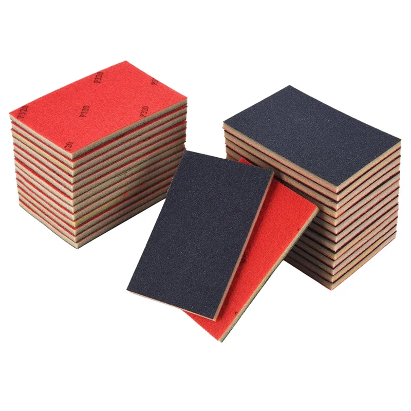 

M12K-28 PC Sanding Sponge Assortment 180-3000 Grit, Soft Foam Sanding Block For Wet/Dry Ultra Fine Sanding Pad
