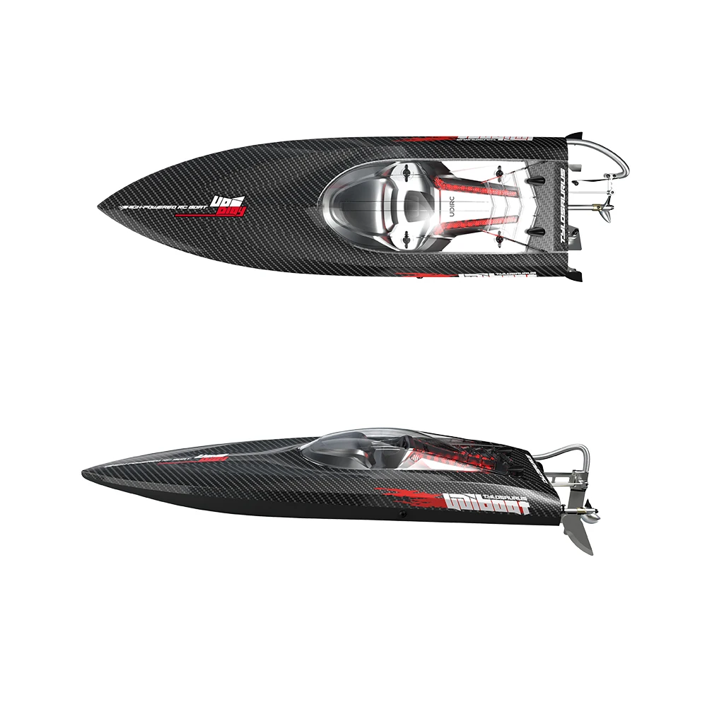 UDI022 RC Speedboat 650MM 50KM/H High Speed Boat 2.4G Brushless Radio Control Speed Alloy Steel Boat Toys