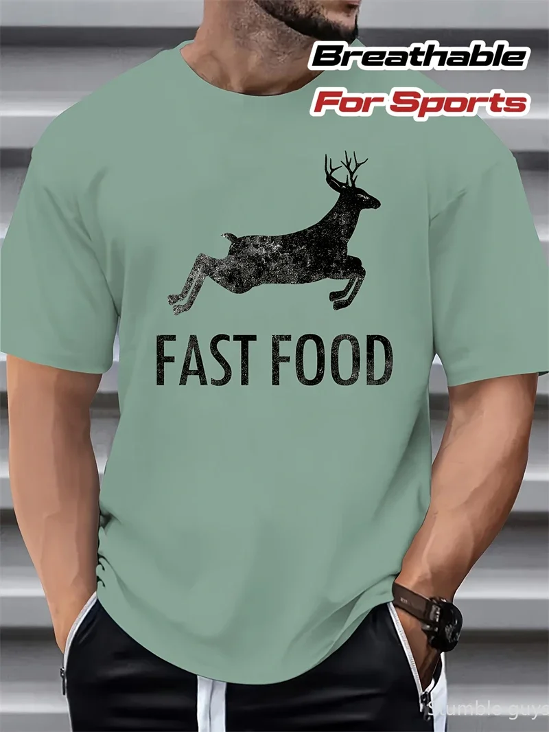 Angesagtes Herren Sommer Übergroßes Anime T-Shirt Locker Sitzend Kurzarm Atmungsaktiver Stoff Große Größen Sport-Trikot Streetwear