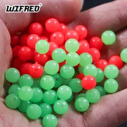 Soft/Hard Fishing Beads Plastic Round Glow Beads Round Fishing Stopper For Sea Fishing Lure Sabiki Rigs Fishing Terminal Tackle