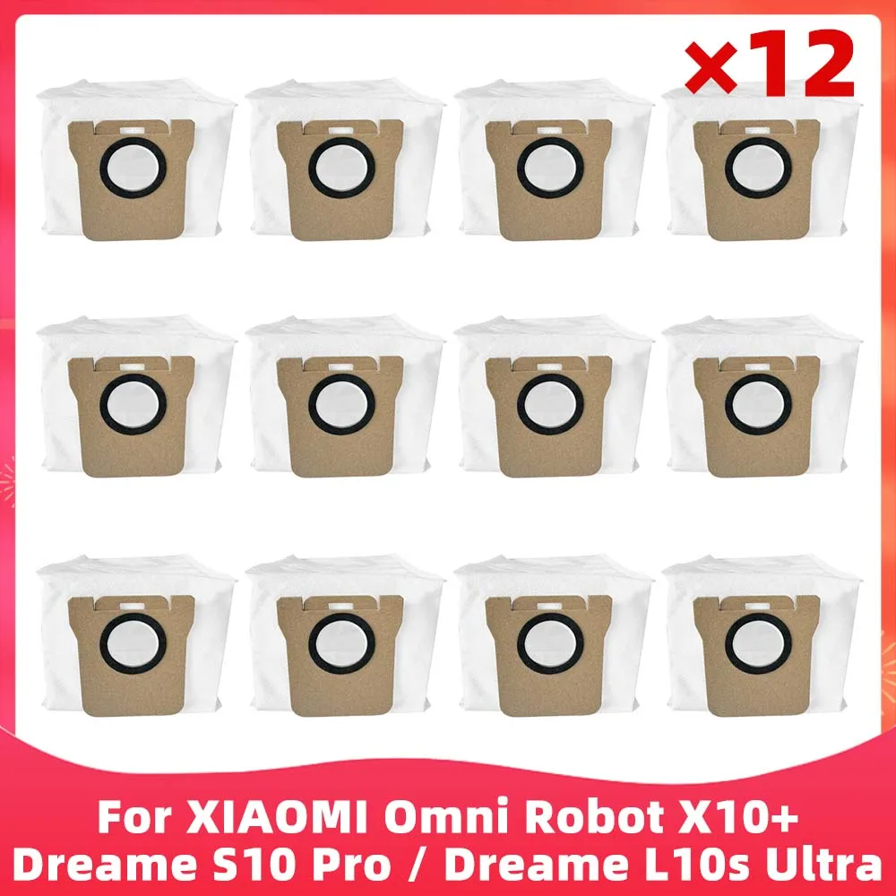 Dla XIAOMI Mijia Omni Robot X10 + / Dreame S10 Pro / Dreame L10s Ultra Robot części zamienne główne szczotki boczne filtr Hepa Mop