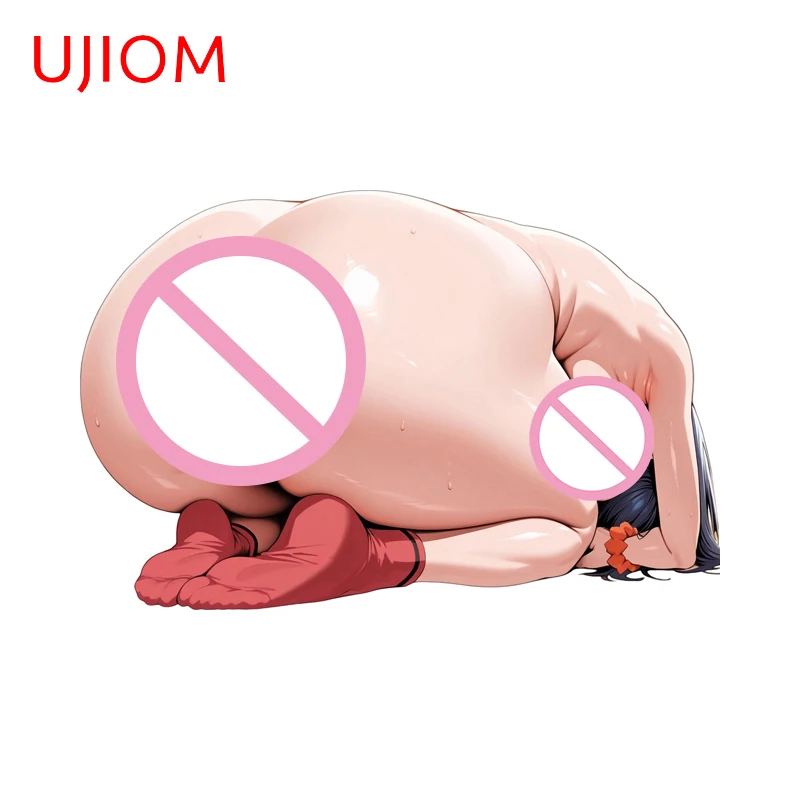 UJIOM عارية Dogeza ريكا تاكارادا ملصقات جدار هنتاي أنيمي فتاة الحمار عن قرب الفن خزانة الشارات ملصقات جذابة خلفيات #1