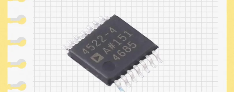 Brand new original ADA4522-4ARUZ-R7 package TSSOP-14 precision operational amplifier IC chip with 55 V, enhanced EMI performance