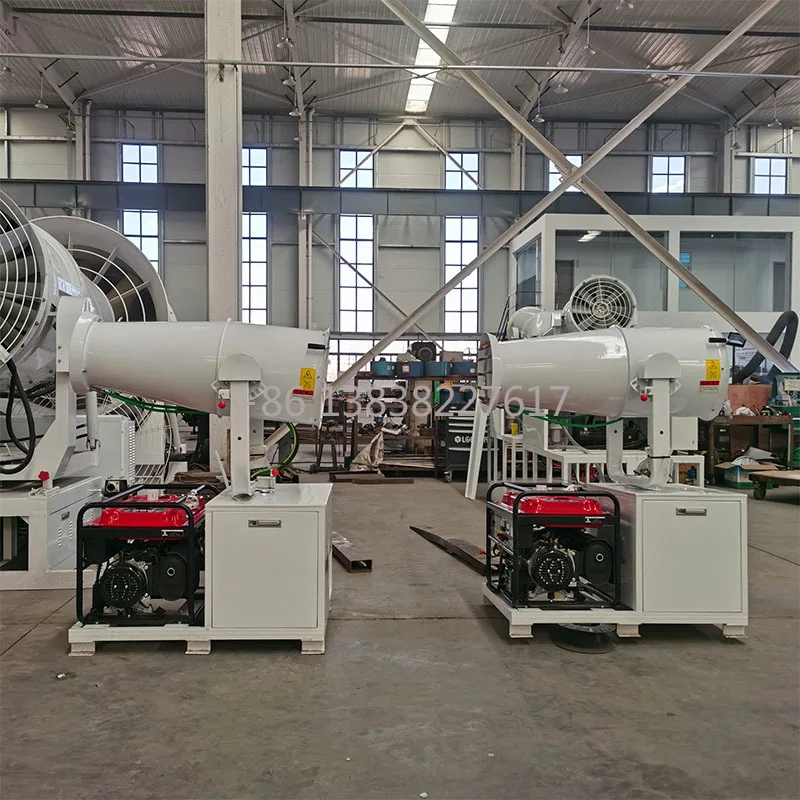 Safe Operation Fog Cannon Mist Fan with Photoelectric Integrated Remote Control for Efficient Fog Cannon Dust Suppression