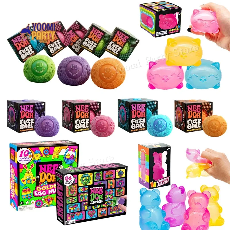 Niedliche Würfel-Squishy-Spielzeuge Golden Dippin Dazzler Egg Fidget Stressabbau-Quetschspielzeug für Erwachsene Partygeschenke Geburtstagsfeier