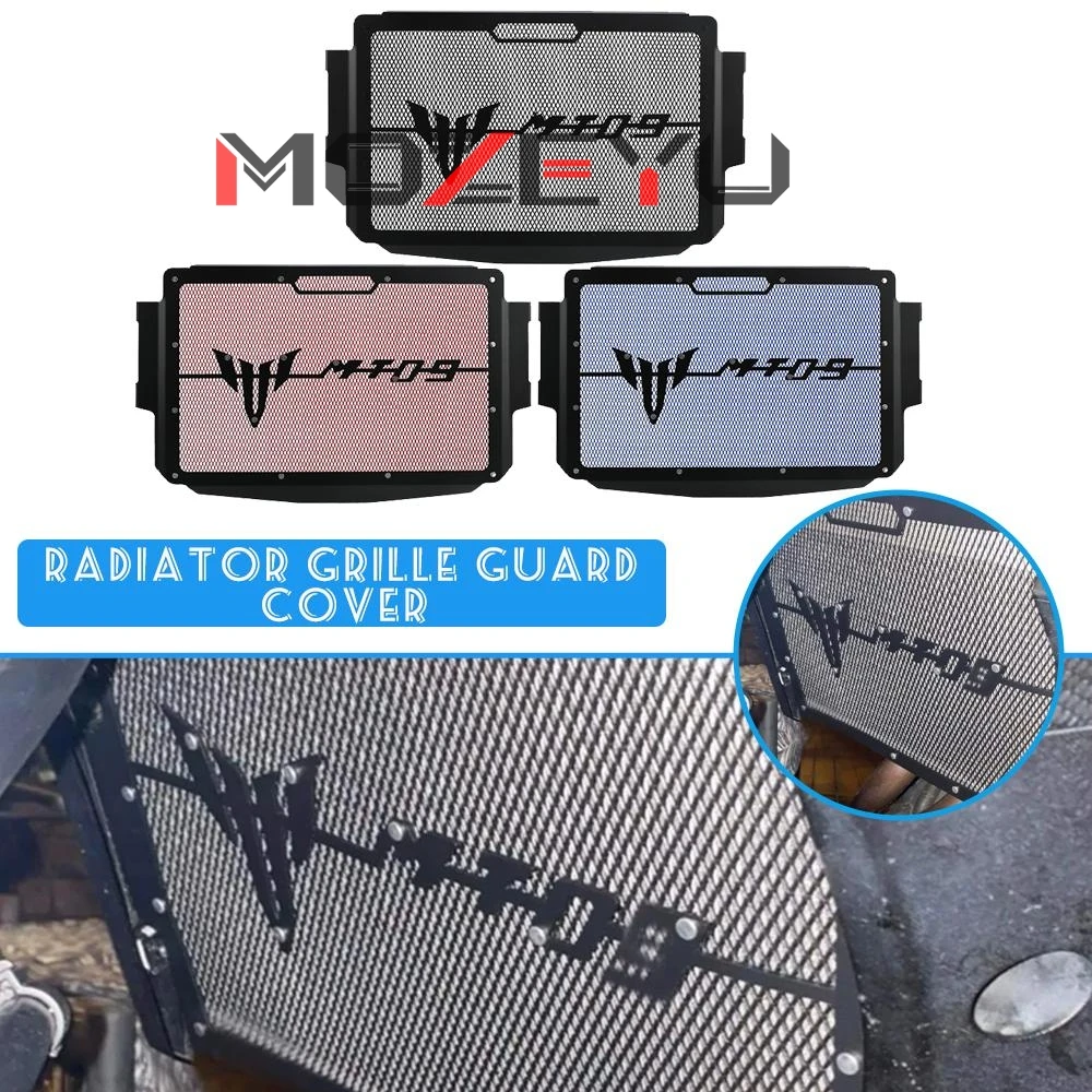 

FOR YAMAHA MT-09 SP/MT09/MT-09 2020 2021 2022 2023 2024 2025 Motorcycle Accessories Radiator Grille Guard Grill Protection Cover