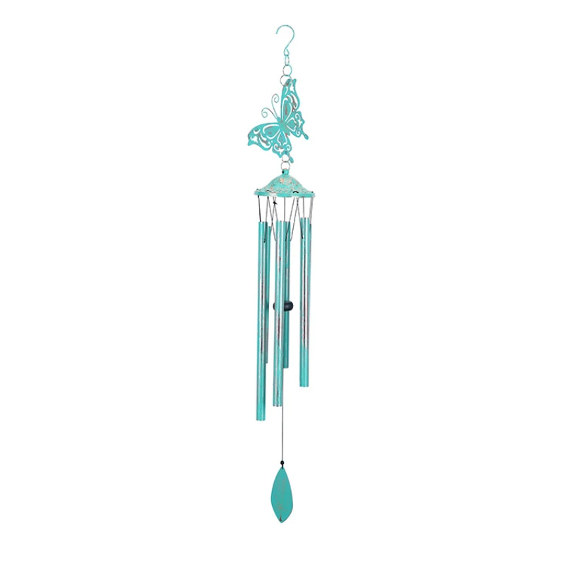 

Hourpark memorial small wind chimes butterfly aluminum gate color bells the wind