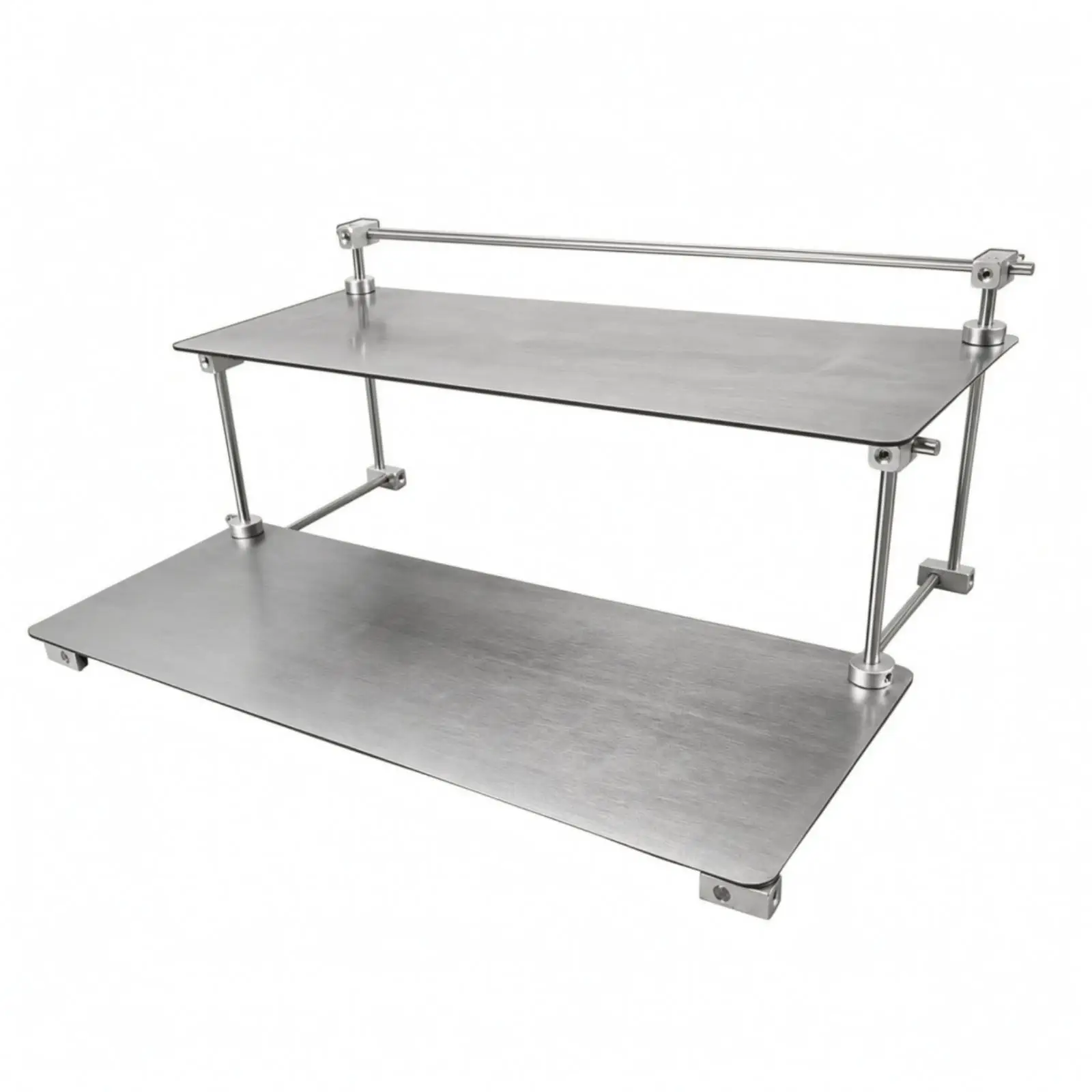 Versatile 201 Stainless Steel Kitchen Organizer Shelf for Tableware Dish Drying and Countertop Use