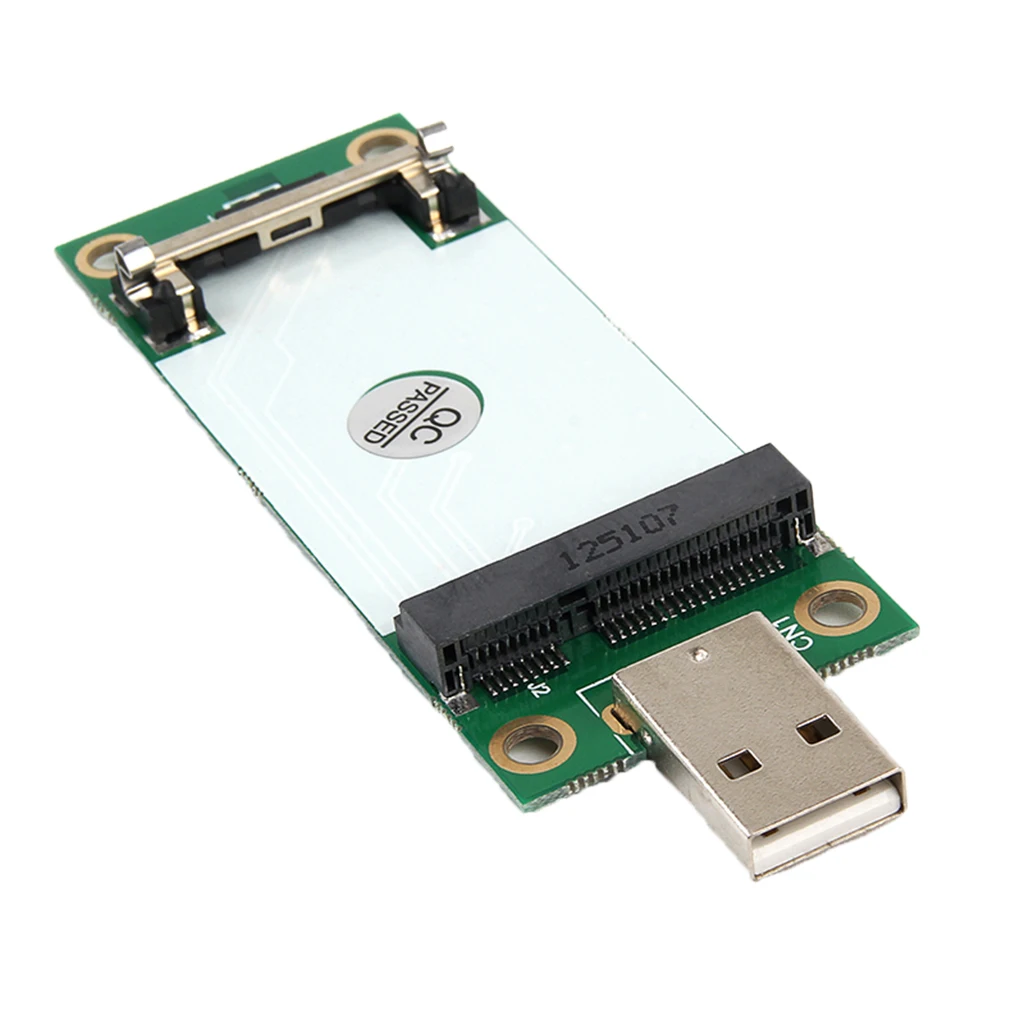 ADAPTER MINI PCI-E WWAN DO USB Z Gniazdem Karty SIM Idealny do testowania kart WWAN działających z większością modułów WWAN