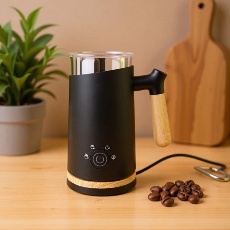 

Электрический вспениватель молока JC 4-в-1, бытовой автоматический взбиватель молока, итальянская кофемашина