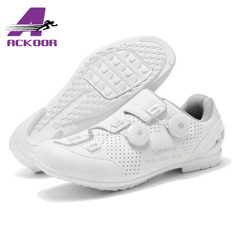 

Men's Cleatless Cycling Shoes Flat Pedal MTB Shoes Non-Slip Rubber Speed Road Bike Shoes Women Racing Mountain Bicycle Sneakers